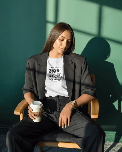 New Year Printed Unisex T-shirt